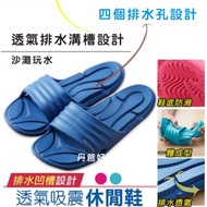 ALL CLEAN Environmentally Friendly Breathable Drainage Casual Slippers (Made In Taiwan) Dan Dad (Sap