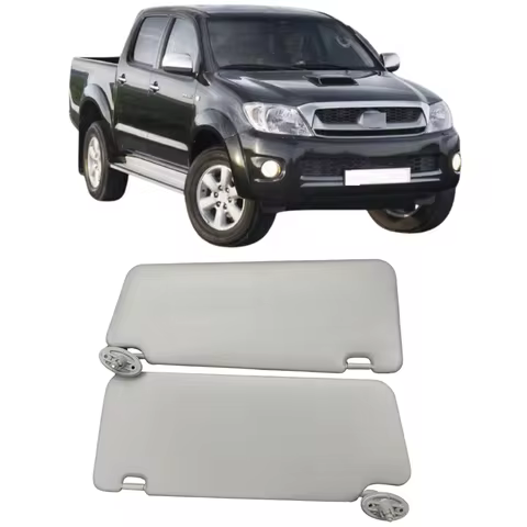 For Toyota Hilux sun visor 2005 2006 2007 0008 2009 2010 2012 2013 2014 74310-0k040 (without cosmeti