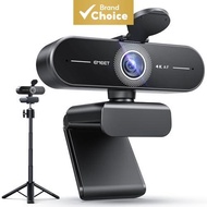 EMMET 4K Ultra HD Webcam C60E4K with Mini Tripod  Webcam 4K Ultra HD EMMET Webcam C60E4K Dengan Mini
