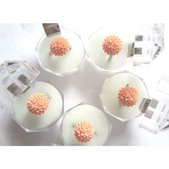 Dahlia Pale Flower Ring Dahlia FlowerORANGE ColorRing LightORANGE