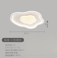 LED吸頂燈（臥室燈-雲朵40cm）【三色變光】