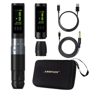 Ambition Wireless Permanent Makeup Machine Tattoo Pen Rotary 2.0-3.5mm adjustable stroke Coreless Mo