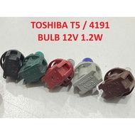 TOSHIBA V2 ORIGINAL METER T5 / 4191 BULB WITH SOCKET DAIHATSU YRV METER STORIA MYVI KANCIL KELISA KE