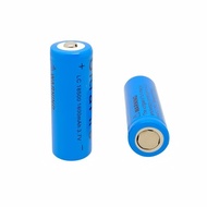 Pointed Toe/Flat Head18500Lithium Battery3.7v 1800mah LED Flashlight 18500Rechargeable lithium batte