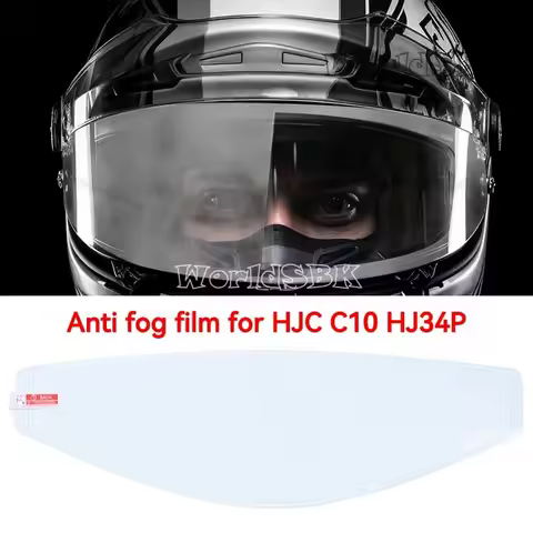 c10 Anti fog film sticker For HJC HJ-34P HJ 34P C10 Motorcycle Helmet Visor Lens Shield Motorcycle A