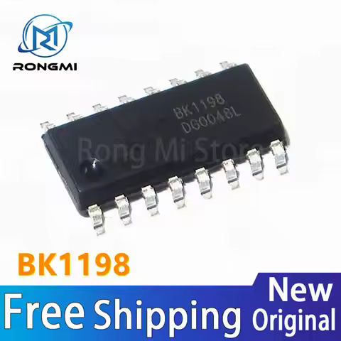 10-100PCS New Original BK1198 BK1198L SOP16 1.6V-3.6 Radio FM receiver chip In Stock 100% Quality, I