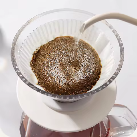 YRP Portable Coffee Filter Cup Coffee Dripper Pour Over V&60 White, Black, Silver Gray V01/V02 Quali