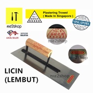 99999# RAINBOW PISAU LICIN / SUDU LICIN (LEMBUT) /STAINLESS STEEL PLASTERING TROWEL(MADE IN SINGAPOR