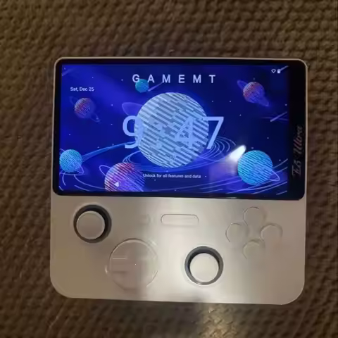 GAMEMT E5 Ultra Handheld Gaming Console Hall-Effect Joystick 5" 1280*720 60Hz IPS Touch Screen 5000m