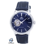Orient RA-AG0005L Analog Automatic Power Reserve  Open Heart Japan Made Blue dial  Analog Leather Men's Watch