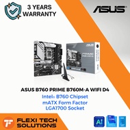 Flexi Tech ASUS B760 PRIME B760M-A WIFI DDR4 LGA1700 INTEL MOTHERBOARD