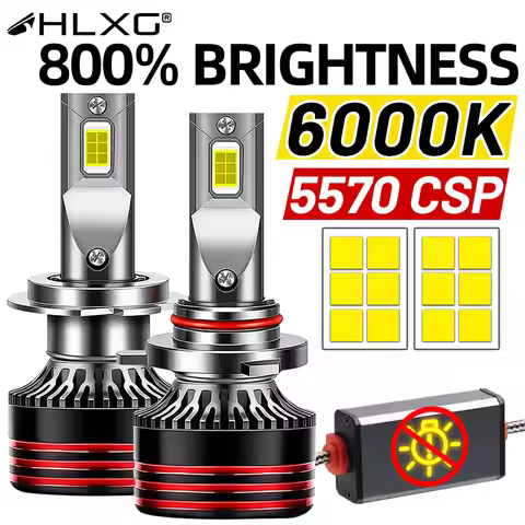 H7 H4 H11 LED Car Headlights Canbus H3 H1 H8 H9 9005 HB3 9006 HB4 9012 HIR2 5570 CSP M8 Pro 12V Fog 
