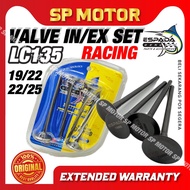 Espada Valve Set Racing Lc135 (19/22)(20/22)(22/24)(22/25) RACING VALVE LC135 VALVE RACING Y15 ESPAD