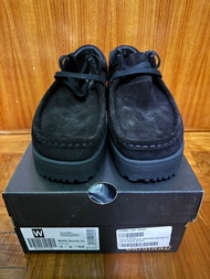 Clarks Originals Wallabee Scout Lo - Black Suede