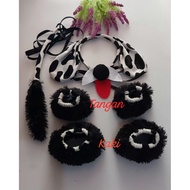 Set dalmatian dog characterBANDO