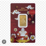 PAMP SWISS LAUGHING BUDDHA 5GRAM GOLD BAR