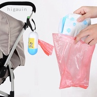 Mummy Bag Portable Hanging Baby Diaper Bag Dispenser Box with Bags Inside