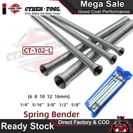 XO Copper tube bending spring set 6 - 8 - 10 - 12 -16 CT102L