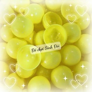 50 yellow balls 28mm and 32mm - double tank balls - event organization balls