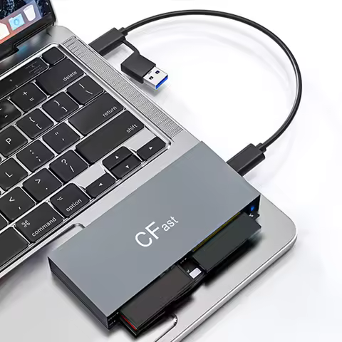 CFast Card Reader 5Gbps Memory Stick Pro Duo Adapter USB 3.0 USB C CFast Memory Card Adapter for CFa