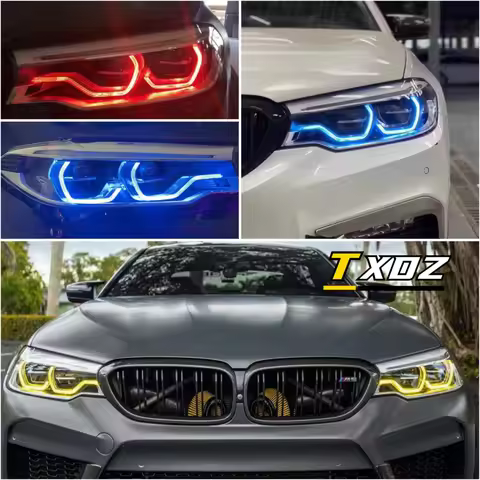 CSL G30 Blue DRL Yellow Angel Eyes For 2017 2018 2019 BMW G32 GT F90 M5 520i 530i 540i Adaptive LED 