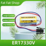 Mitsubishi ER17330V 3.6V A6BAT MR-BAT PLC Industrial Control Servo Drive Lithium Battery