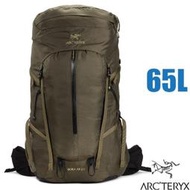 RV城市【ARCTERYX 始祖鳥】送》男 款 登山健行背包 Bora 65 後背包 肩背包/長途旅行_25173