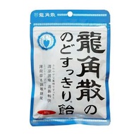 日本進口零食龍角散白桃柚子薄荷味果汁夾心草本清涼潤喉硬糖80g