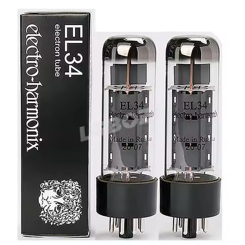 El34 Tube Machine EH EL34 Replaces JJ Dawn 6P3P 6L6 6P3P KT66 KT77 6CA7 Trial Matching Genuine El34