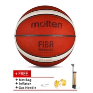 MOLTEN BG5000 FIBA Basketball Size 7 Leather Indoor Training Equipment B7G5000