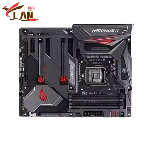 For MAXIMUS X FORMULA Motherboard 64GB LGA 1151 DDR4 ATX Z370 Mainboard 100% Tested Fully Work TAN