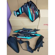 coverset scooter ego's matt black petronas edition yamaha ego S