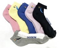 Gosen ถุงเท้ากีฬา รุ่นข้อเท้า  หนานุ่ม สินค้าแท้จากบริษัท ราคาพิเศษ