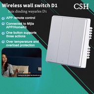 Aqara D1 Smart Wall Switch Smart Home Light Control ZigBee Version Global Version Single Ignition Wi