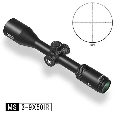 Discovery Riflescope 3-9x50IR Rifle Sniper Scope Red or Green Illuminated Optical Scope Second Focal
