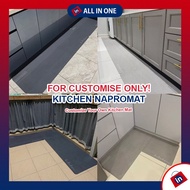 🏅 𝐅𝐑𝐄𝐄 𝐂𝐮𝐬𝐭𝐨𝐦𝐢𝐬𝐞 Kitchen Mat Anti-Slip Carpet Napromat Soft Velvet  Alas Kaki Dapur 自定制款