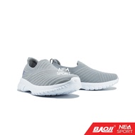 [ลิขสิทธิ์แท้] Baoji 807 Slip-on Cotton Wave รองเท้าผ้าใบ บาโอจิ ผู้หญิง