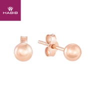 HABIB Tatania Rose Gold Earring, 9K Gold