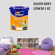 SILVER GREY 1OW30 1 KC ( 5L ) ICI DULUX EASY CLEAN / EASYCLEAN INTERIOR PAINT