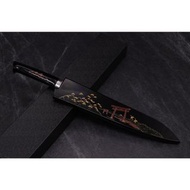 🇯🇵💖 佐治武士 💖【 三色 青鋼 牛刀 富士山時繪套組 270mm 】日本高級廚刀 佐治打刃物