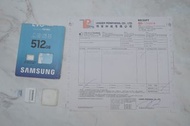 Samsung 三星 EVO Plus 512Gb microSDXC 2022版 130MB/s，合DJI Pocket 3 Pocket 4等使用