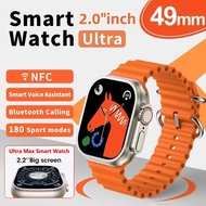 ZZOOI New Smart Watch Ultra Series 8 NFC GPS Smartwatch Wireless Charging Bluetooth Call Men Women Fitness Bracelet 2 Inch HD Screen