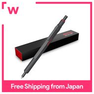 ROtring Rotring ปากกาลูกลื่นหินมืด600ขนาดกลางน้ำมันตามใน2204408กล่องเครื่องสำอาง