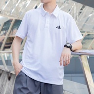 Áo thun nam ve áo 2025 mùa xuân và mùa hè mới quần vợt thể thao thời trang thường ngày đơn giản cơ b