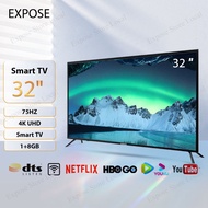 Smart TV 43 inch Android 12.0 TV 4K EXPOSE Android TV LED Television 32 inch Smart TV 3 years warranty