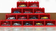 喜歡可談 二代 Ferrari 711 7-11 二代法拉利 一套14台 絕版 限量 稀有 法拉利模型車 含積木展示盒