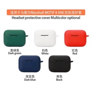 Suitable for Marshall Marshall MOTIF II ANC Bluetooth Earphone Case Silicone Soft Case Marshall MOTI
