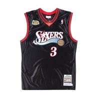 NBA player edition jersey 76ers 96-97 Allen Iverson Road final