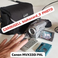 清倉大執位出售 CANON  MVX330i  PAL  數碼  DV  細帶卡式攝錄機一套 【 唔包 AV 影音線同 IEEE1394  線不過價錢有商有量  】