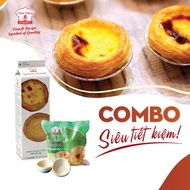 Combo Egg tart Base and Nhat Huong Egg Cream